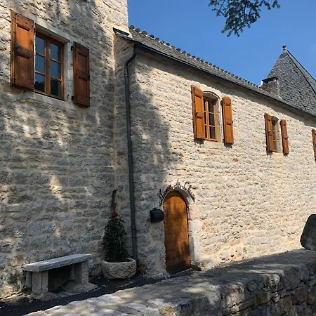 Manoir Du Charme Dans Les Gorges Du Tarn Lozere Bed & Breakfast Quezac  Exterior photo